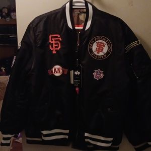 San francisco giants alpha flight jacket x x l